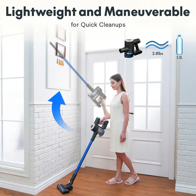 Cordless Vacuum Cleaner - Powerful suction and cordless convenience
