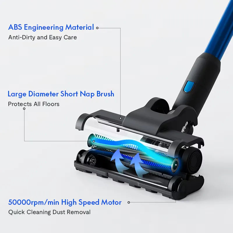 Cordless Vacuum Cleaner - Powerful suction and cordless convenience