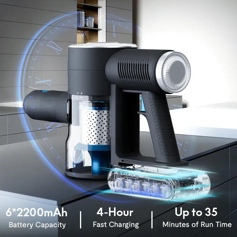 Cordless Vacuum Cleaner - Powerful suction and cordless convenience