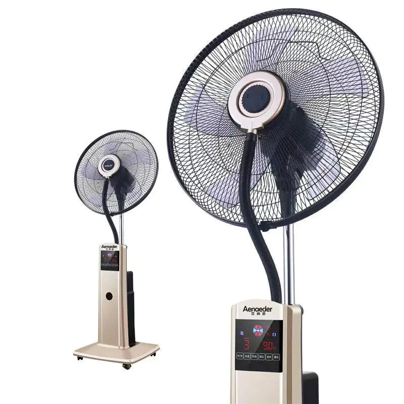 Remote Control Industrial Standing Fan with Humidifier