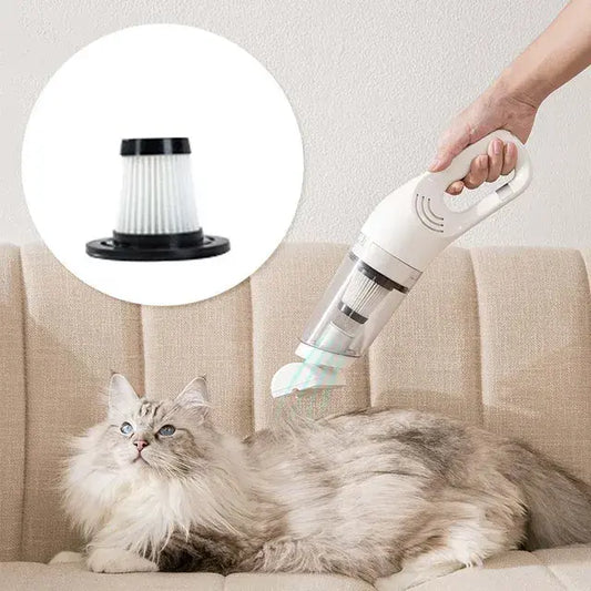 Portable Dog Vacuum Grooming Kit