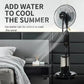 Remote Control Industrial Standing Fan with Humidifier